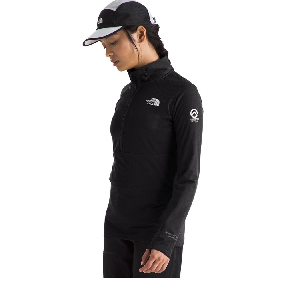 Women’s The North Face Summit Series Fleece half zip grid quilt pattern